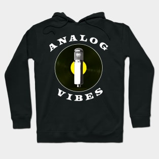 Analog Vibes Yellow Vinyl Record T-Shirt Hoodie